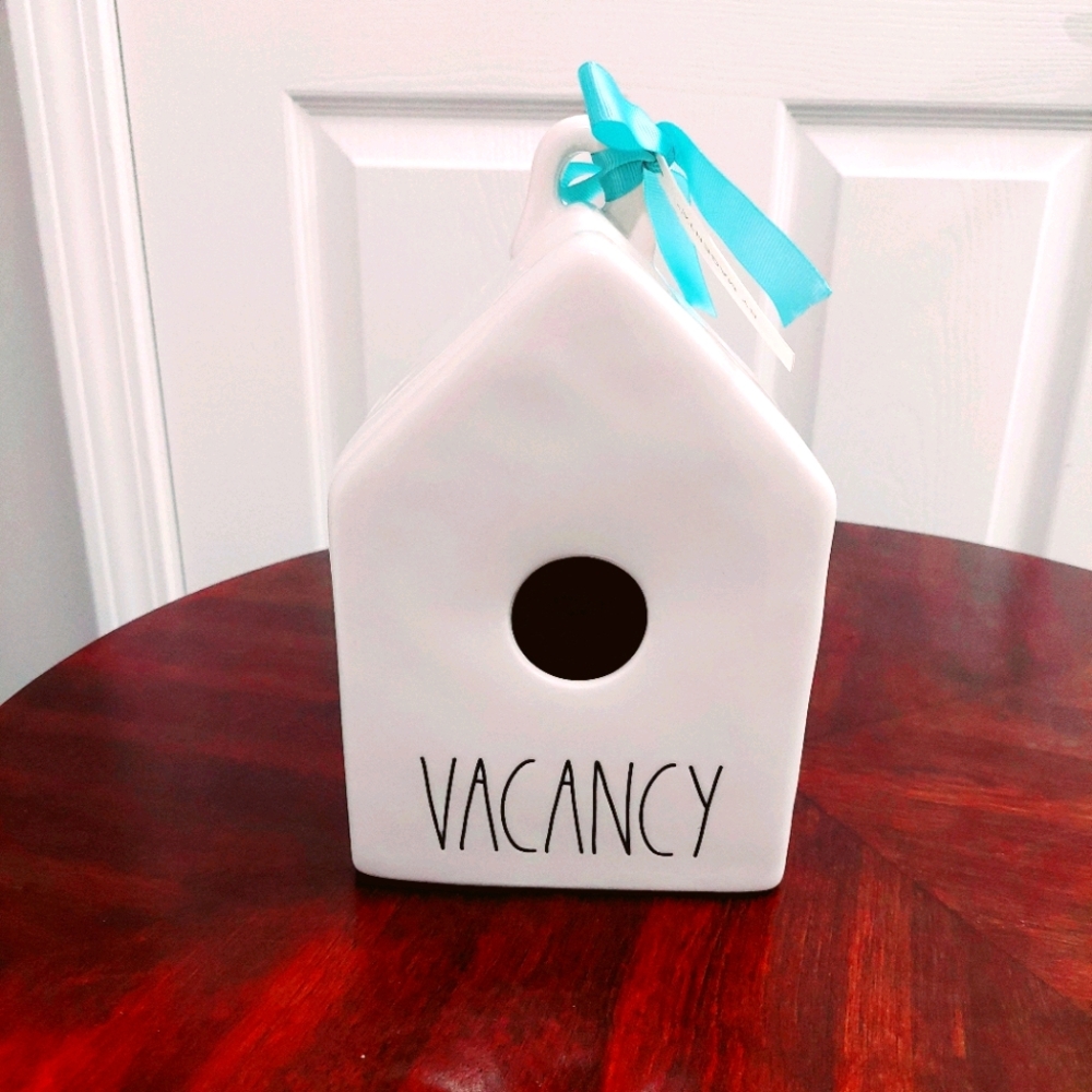 Rae Dunn Vacancy Birdhouse